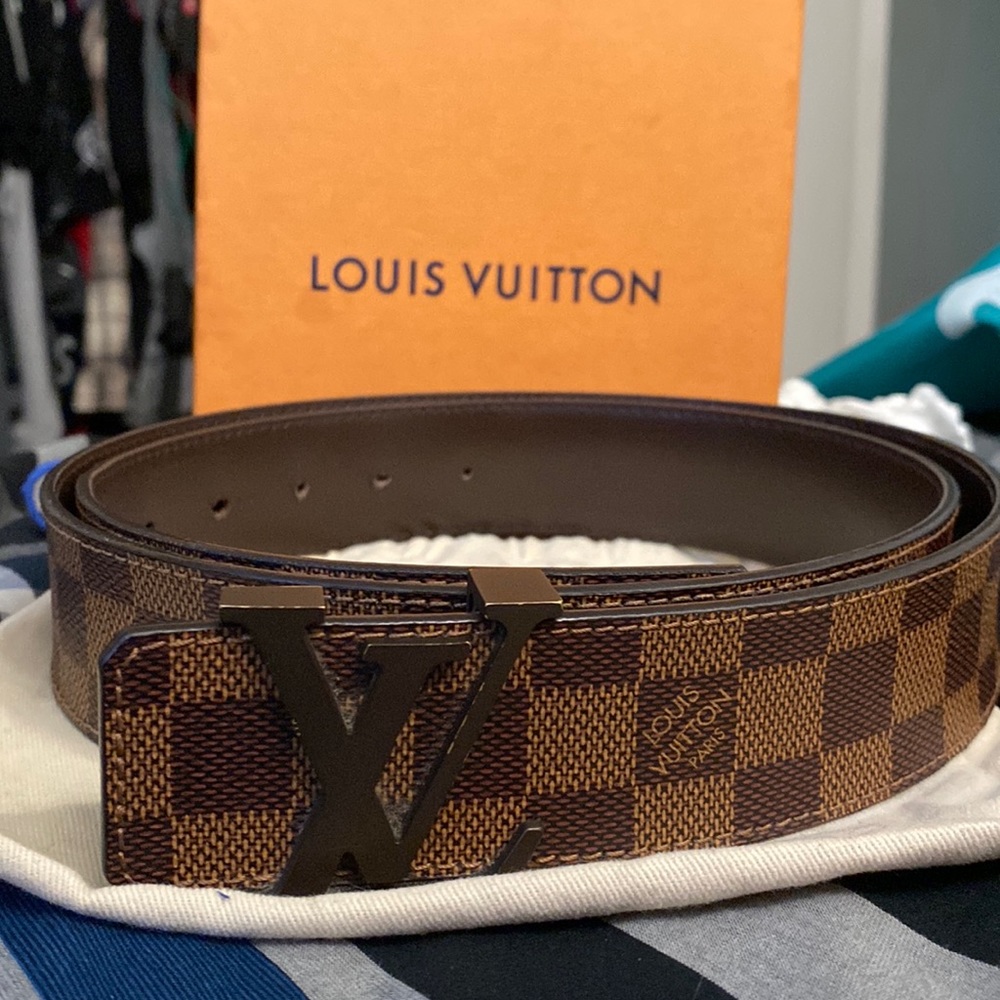 Louis Vuitton Graphite Brown Checkered 105/42 Taylored